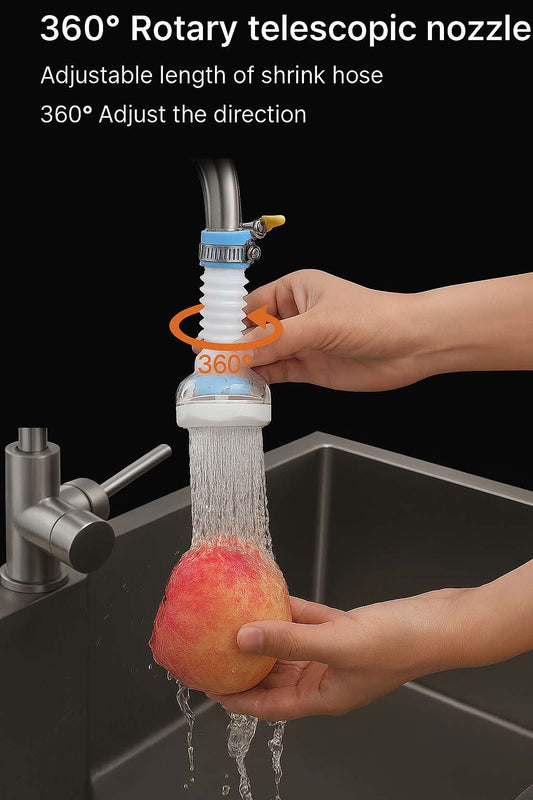 360-Rotation Kitchen Sink Faucet Extenders